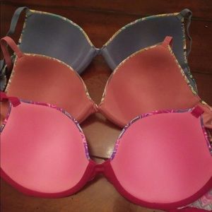 34D PINK bras